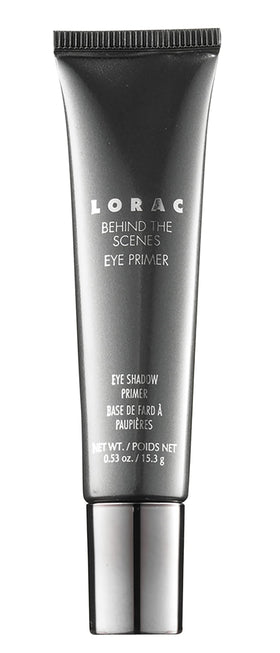 LORAC Behind the Scenes Eye Shadow Primer close-up of creamy texture for crease-free color