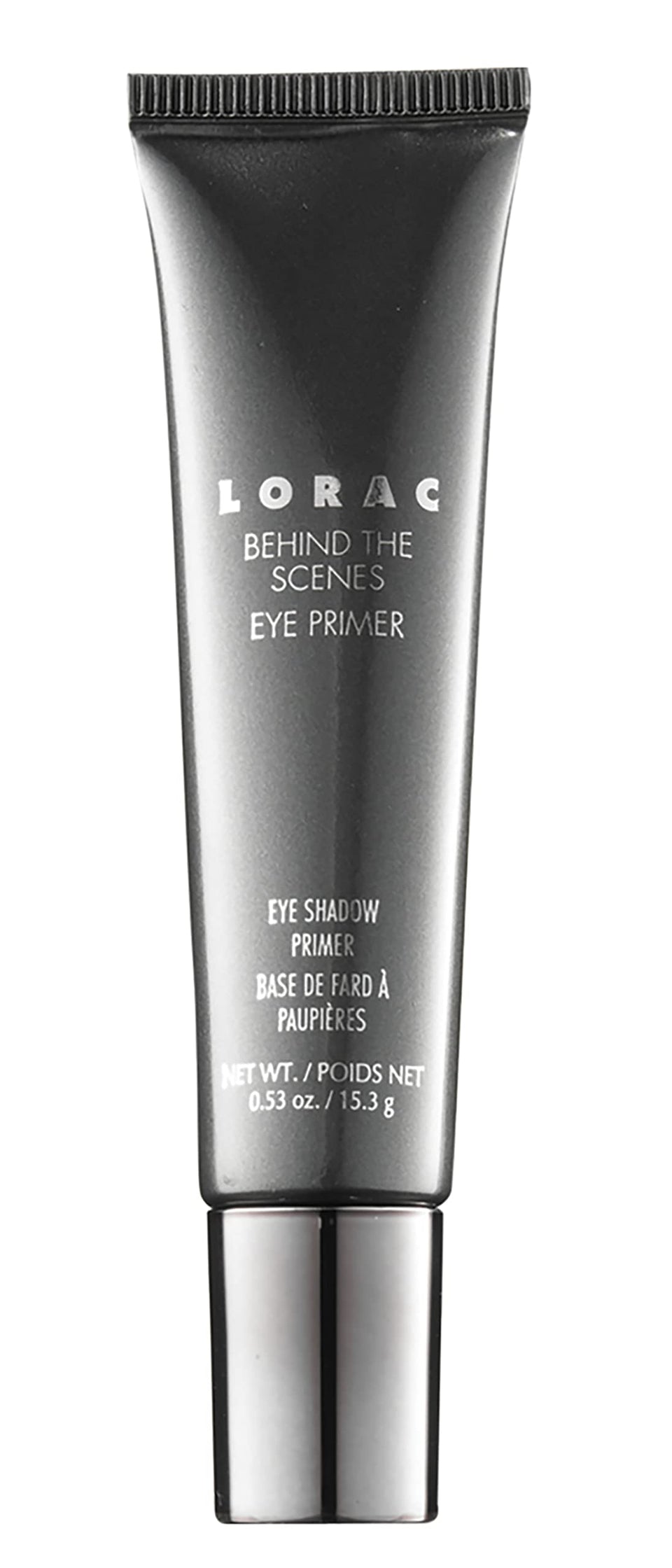 LORAC Behind the Scenes Eye Shadow Primer close-up of creamy texture for crease-free color
