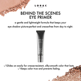 LORAC Behind the Scenes Eye Shadow Primer dispenser ready-to-apply cream for long-lasting color