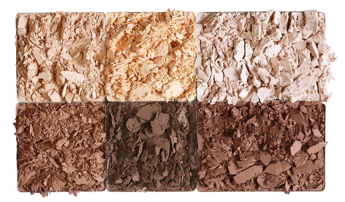Matte and shimmer highlighters deliver balanced radiance