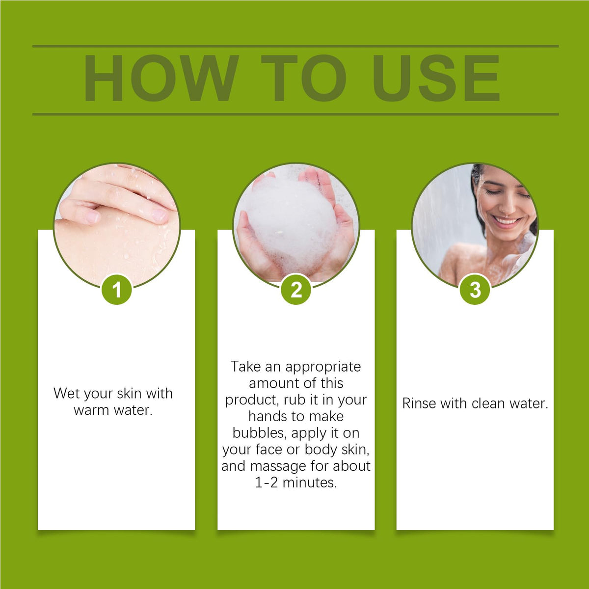 Soft skin after washing with Loravey antifungal soap and tea tree oil.