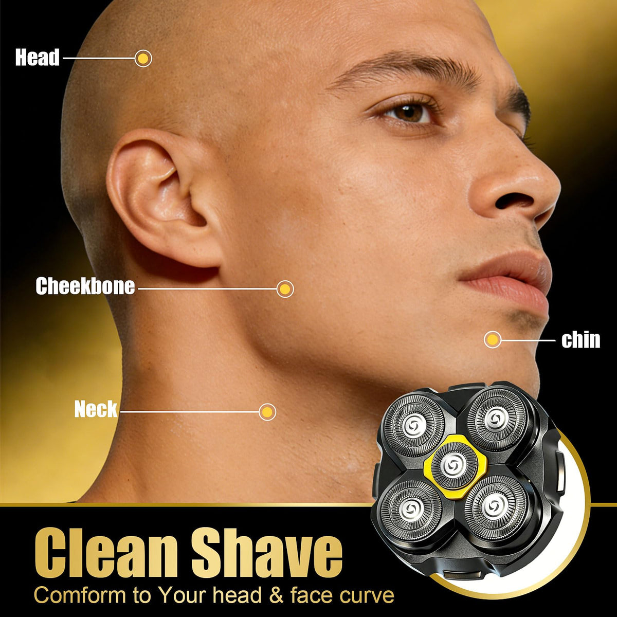 Loread waterproof construction supports wet shaving and dry touch-ups