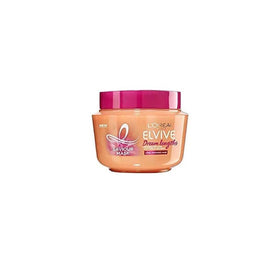 L'Oréal Elvive Dream Long mask jar close-up for silky long hair
