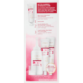 L'Oreal Excellence 7G after-color conditioner nourishes hair after treatment