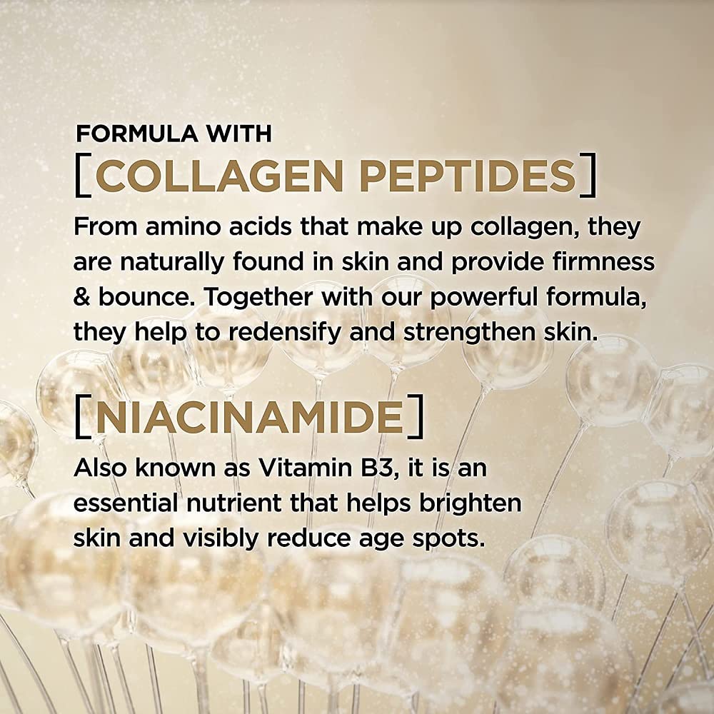 L'Oreal Paris Age Perfect Night Cream ingredient spotlight: soy seed protein for firming and even tone.