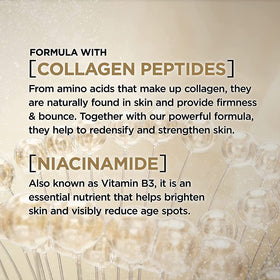 L'Oreal Paris Age Perfect Night Cream ingredient spotlight: soy seed protein for firming and even tone.