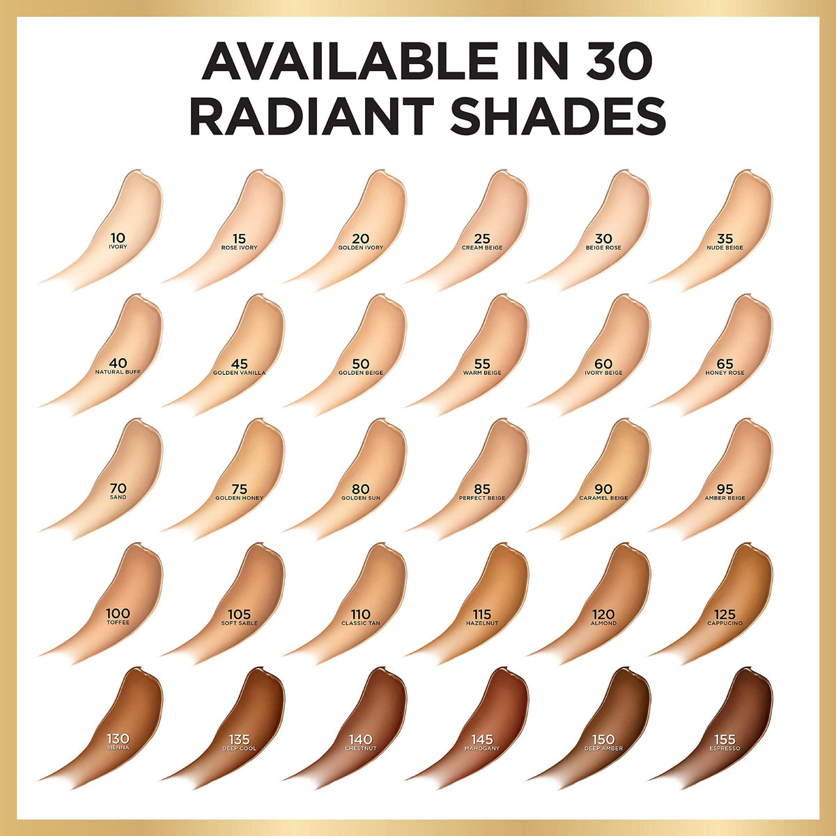 Hydrating serums base keeps skin comfortable with lightweight coverage.