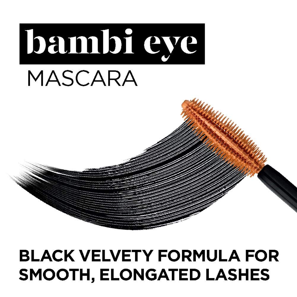 L'Oreal Paris Bambi Eye mascara smooth glide for comfortable wear and simple removal.
