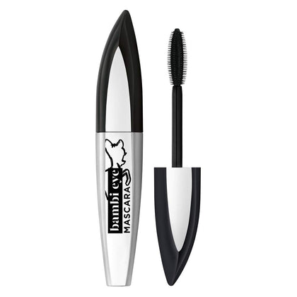 L'Oreal Paris Bambi Eye mascara wand close-up for defined, wide-eyed lashes.