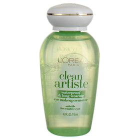L'Oreal Paris Clean Artiste remover close-up swab removing makeup without residue
