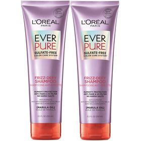 L’Oréal Paris EverPure Frizz Defy bottle front—sulfate-free color-safe care