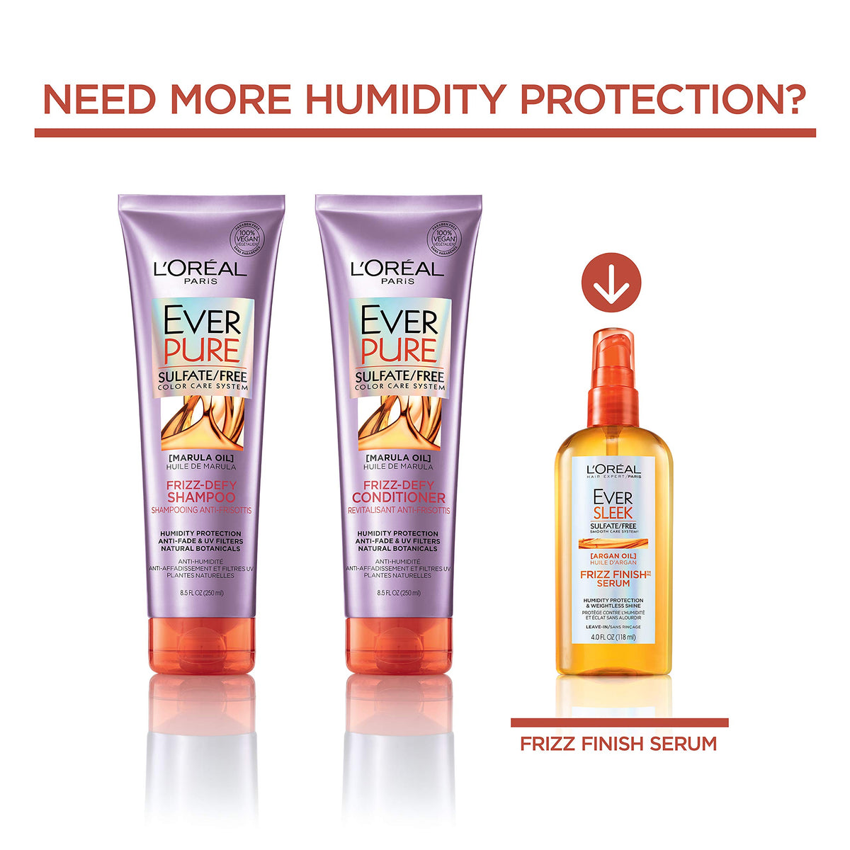 EverPure Frizz Defy aroma—refreshing fragrance enhances the wash