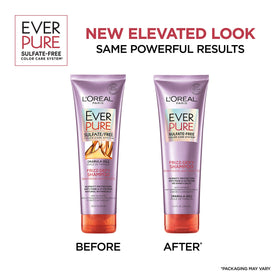 L’Oréal Paris EverPure Frizz Defy marula-oil closeup—nourishes frizz-prone hair