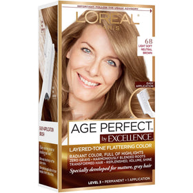 L'Oreal Paris Excellence Age Perfect brush enables easy application and precise blending.