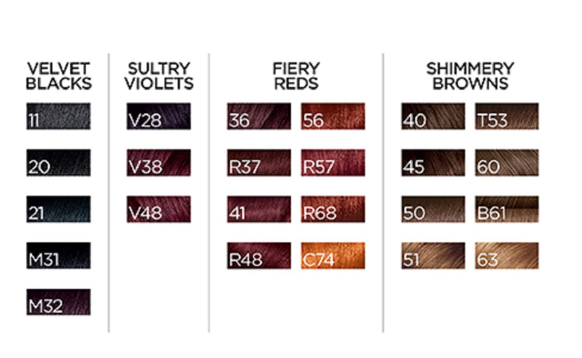 Close-up of Feria shimmering color result on hair with prismatic tones.