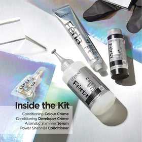 L'Oreal Paris Feria French Roast packaging reveals a dual color kit for versatile looks.