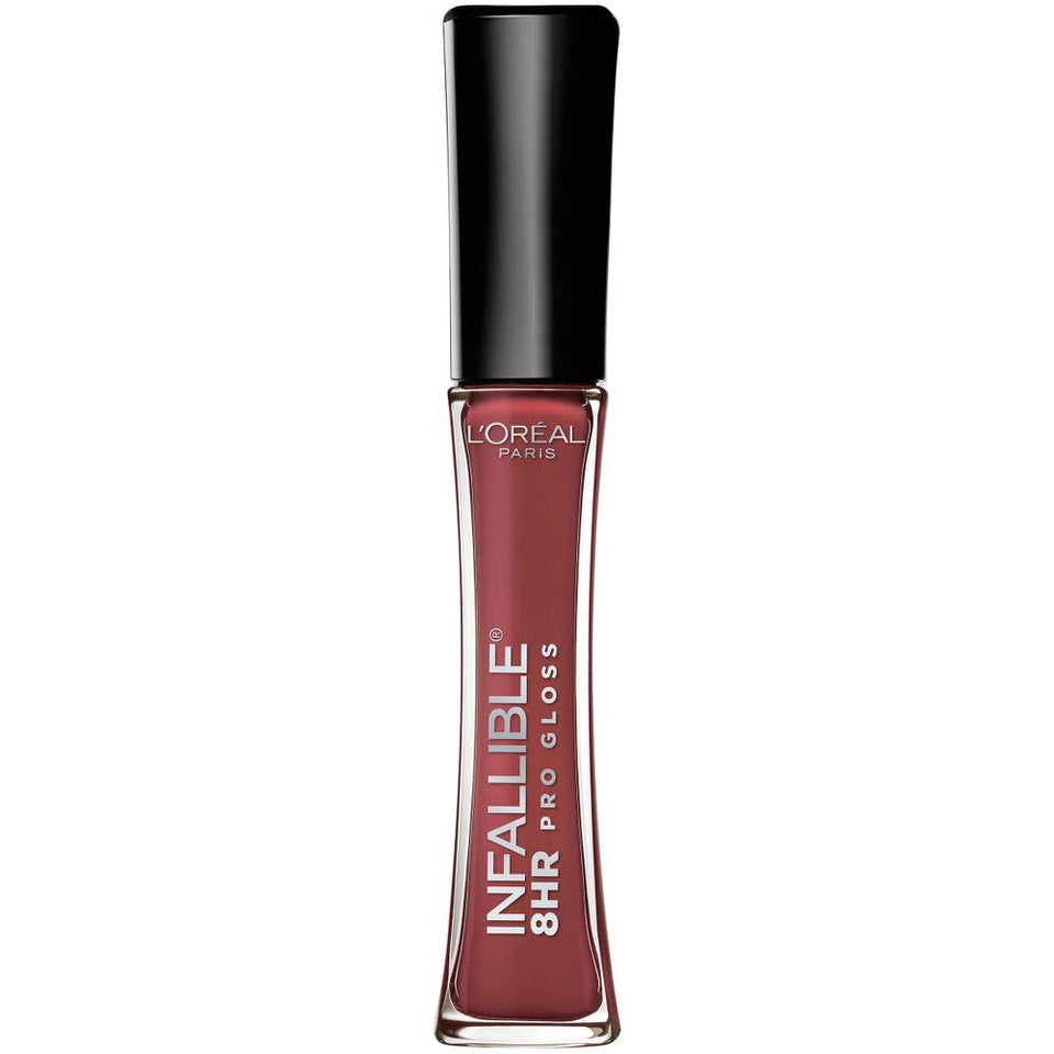 L'Oreal Paris Infallible lip gloss Sangria bottle for long-lasting shine