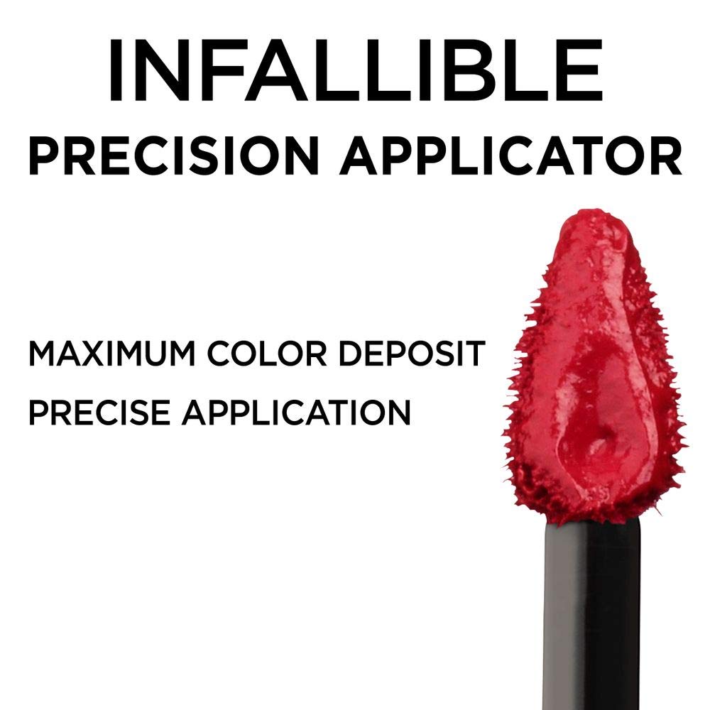 L'Oreal Paris Infallible Sangria packaging highlighting wand and shade