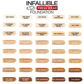 Vegan formula badge indicating cruelty-free makeup from L'Oreal Paris.