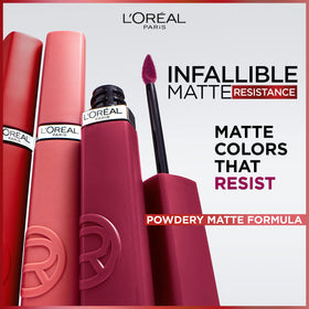 Lip swatch of First Love 660 showing bold color payoff.