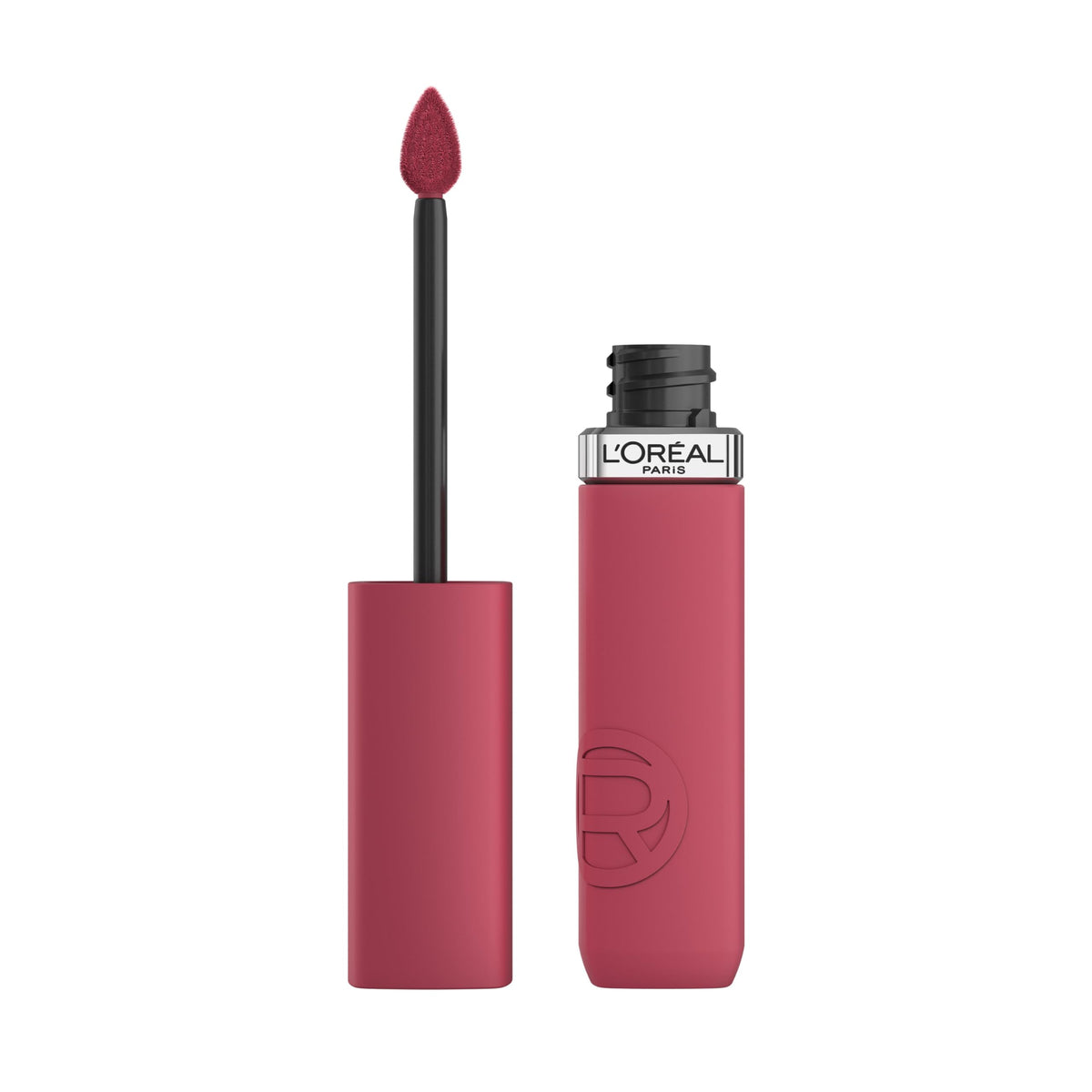 L'Oreal Paris Infallible Matte Resistance packaging highlights premium lipstick design.