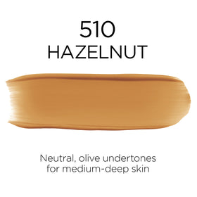 Non-comedogenic vegan formula label on Infallible foundation