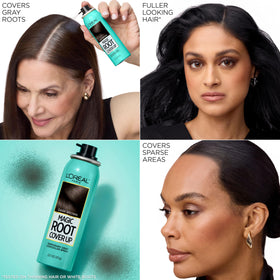 L'Oreal Paris Magic Root Cover Up eight-shade palette for seamless color match.