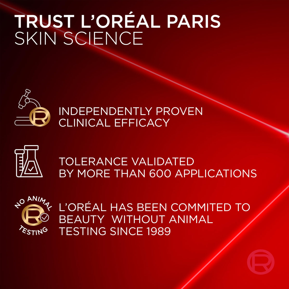 L'Oreal Paris Revitalift Laser Renew Night Cream before-and-after look shows smoother skin texture.
