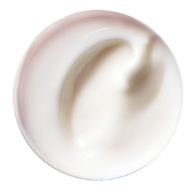 Texture close-up shows creamy, smoothing feel of L'Oreal Paris Revitalift Laser Renew Night Cream.