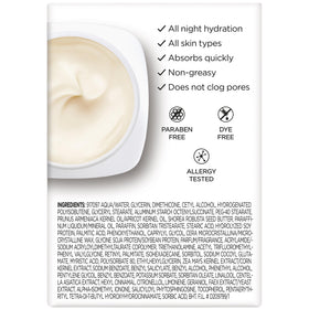 Revitalift night cream being applied to skin on the hand for demonstration.
