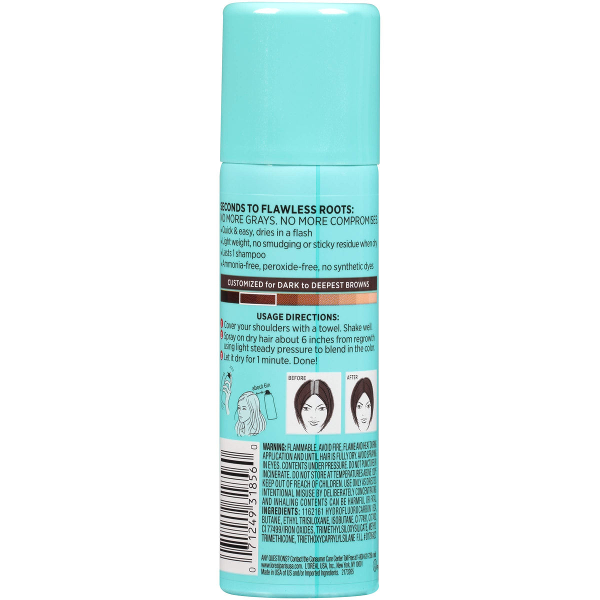 L'Oreal Paris Root Cover Up pack of 3 for on-the-go touch-ups.