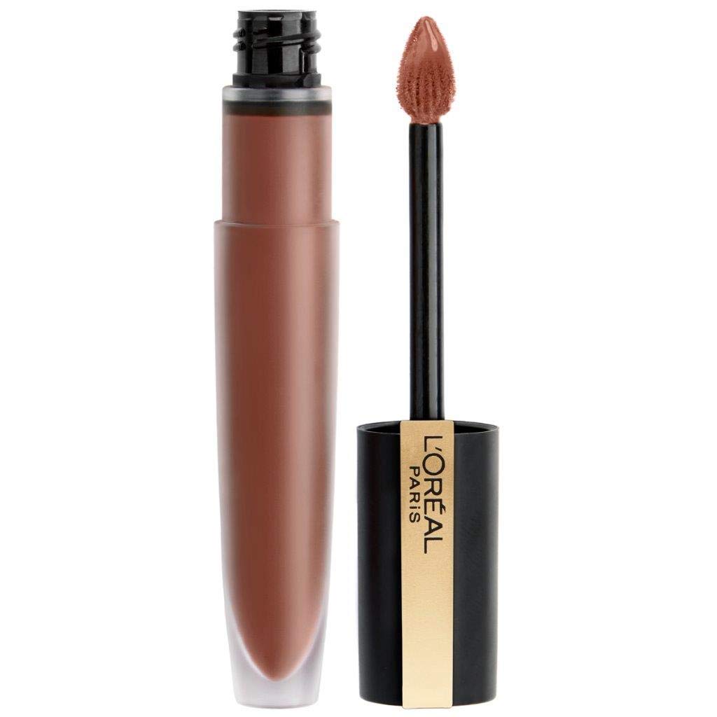 L'Oreal Paris Rouge Signature Matte Lip Stain with precision applicator for crisp lip lines.