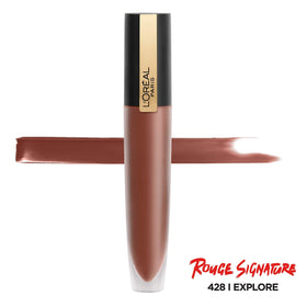 L'Oreal Paris Rouge Signature offers weightless wear with rich color all day.