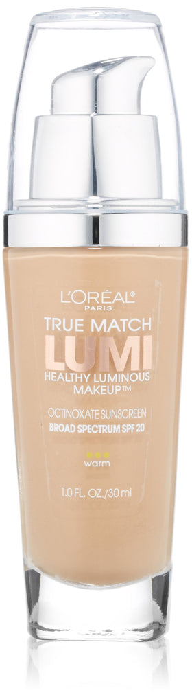 L'Oreal Paris True Match Lumi bottle with luminous finish for everyday glow