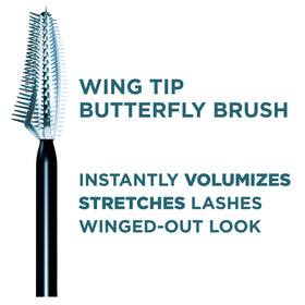 L’Oréal Paris Voluminous Butterfly packaging close-up highlighting packaging variation.