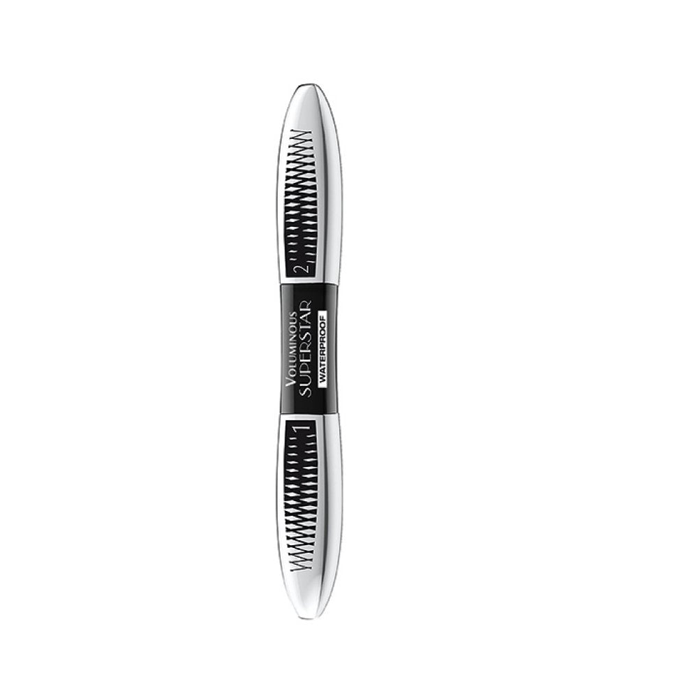 L'Oreal Paris Voluminous Superstar mascara-lashes adds length and definition.