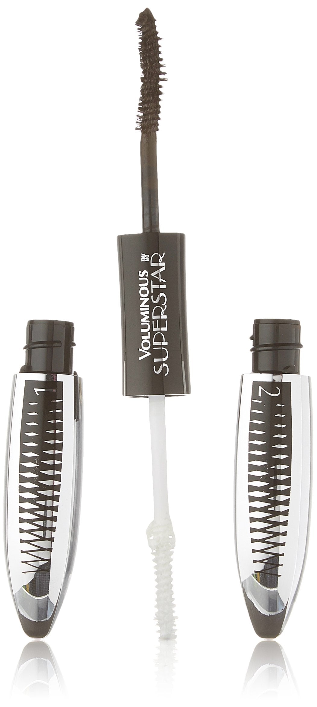 L’Oréal Paris Voluminous Superstar mascara primer bottle for dramatic, lifted lashes.