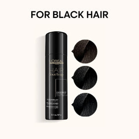 L’Oréal Hair Touch Up is applied directly to roots for quick grey coverage.