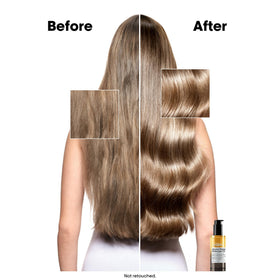 L’Oréal Professionnel Absolut Repair Bi-phase Oil cap close-up highlights ease of use.
