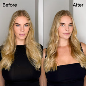 L’Oréal Professionnel Absolut Repair Bi-phase Oil pour shows quick, lightweight application.