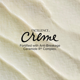 L’Oréal Technique Excellence Crème Resistant Grays conditioned hair after coloring for softness.