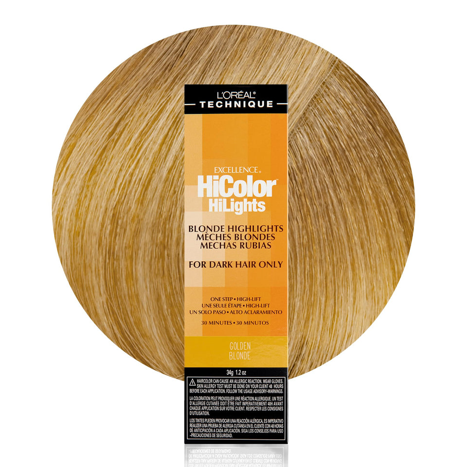 L'Oreal Technique HiColor Blonde HiLights bottle for easy application and vivid blonde highlights