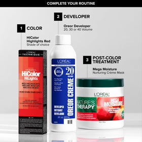 L'Oreal Technique HiColor Blonde HiLights processing timer highlights color development in 30 minutes