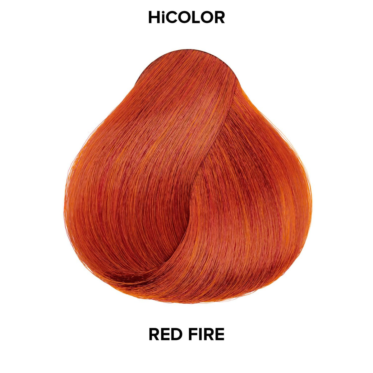 L'Oreal Technique HiColor Reds processed hair with healthy-looking shine.