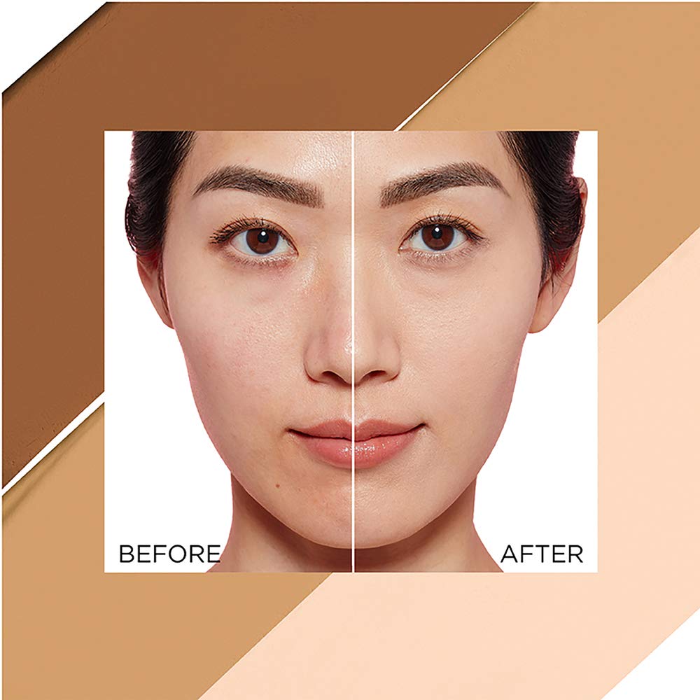 L'Oreal Paris Infallible Pro-Matte Foundation brush application demonstrates smooth demi-matte texture