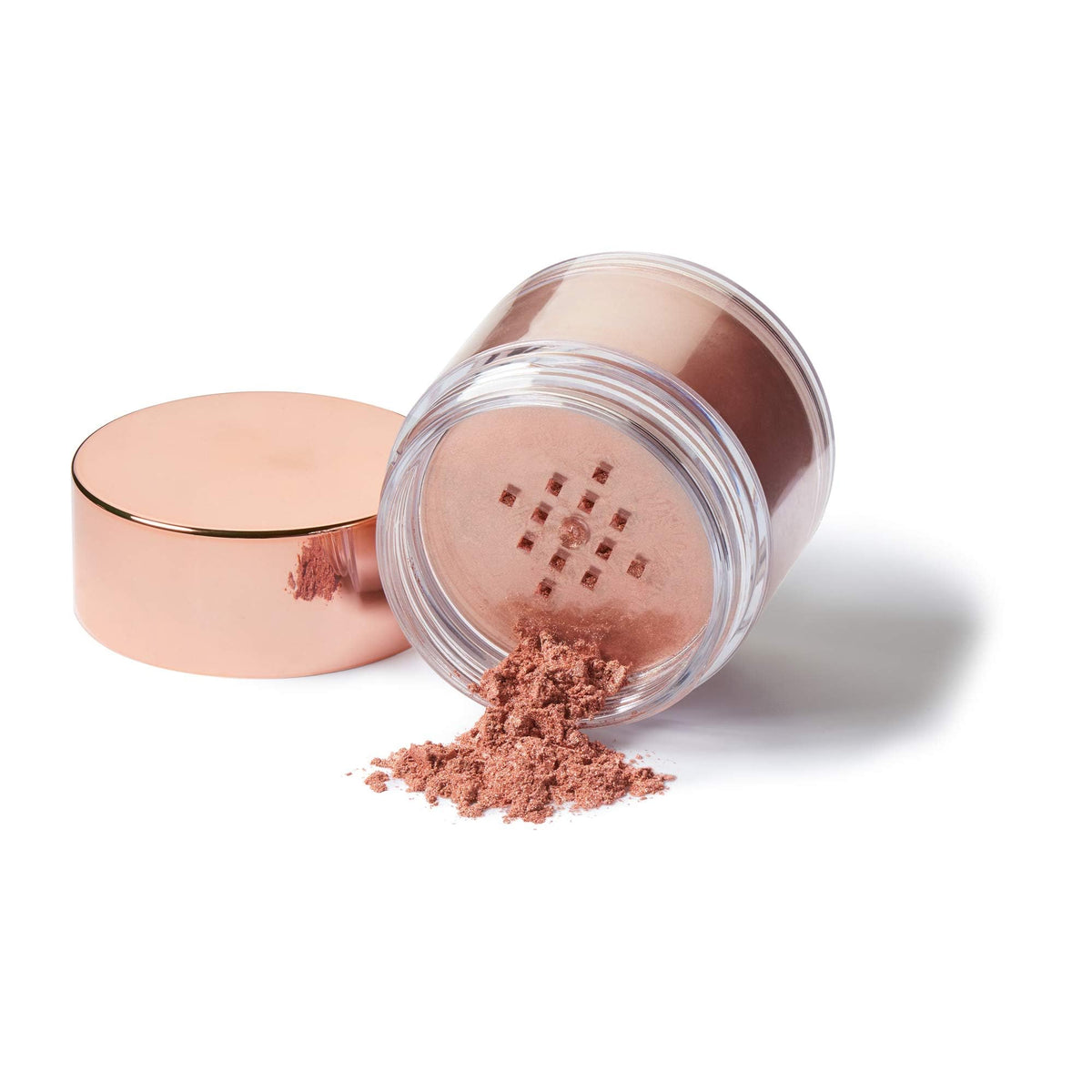 L'Oreal Paris Lumi Shimmerista Sunlight texture close-up shows silky powder.
