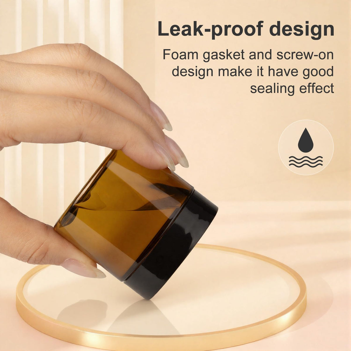 Loretoy wide-mouth vertical design eases filling and cleaning.