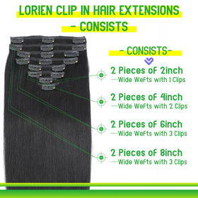 LORIEN Remy human hair feels silky and easy to style