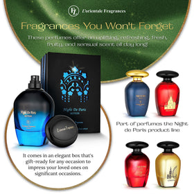 Lorientale Night De Paris in Motion bergamot top notes opening bright