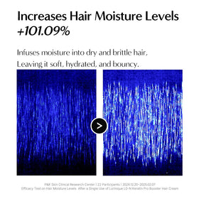 LORINIQUE Korean Keratin Leave-In silicone-free formula for lightweight softness.